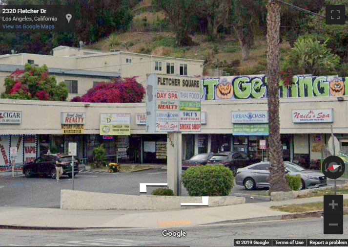 Google Street View of Fletcher Square